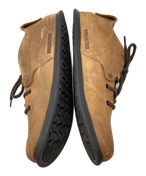 BIRKENSTOCK（ビルケンシュトック）BIRKENSTOCK (ビルケンシュトック) Montana コンフォート オイルドレザー スニーカー ブラウン サイズ:26の古着・服飾アイテム