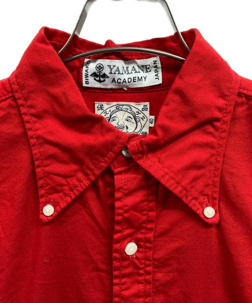 EVISU（エヴィス）EVISU (エヴィス) ボタンダウンシャツ/EVISUシャツ レッド サイズ:40の古着・服飾アイテム