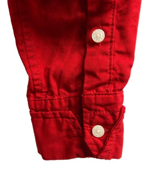 EVISU（エヴィス）EVISU (エヴィス) ボタンダウンシャツ/EVISUシャツ レッド サイズ:40の古着・服飾アイテム