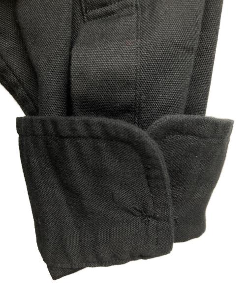 EVISU（エヴィス）EVISU (エヴィス) YAMANE (ヤマネ) ボタンダウンシャツ ブラック サイズ:40の古着・服飾アイテム