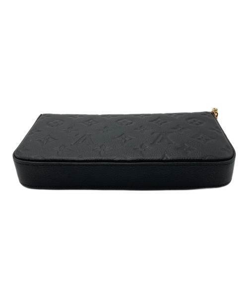 LOUIS VUITTON（ルイ ヴィトン）LOUIS VUITTON (ルイ ヴィトン) チェーンショルダーバッグ ブラックの古着・服飾アイテム