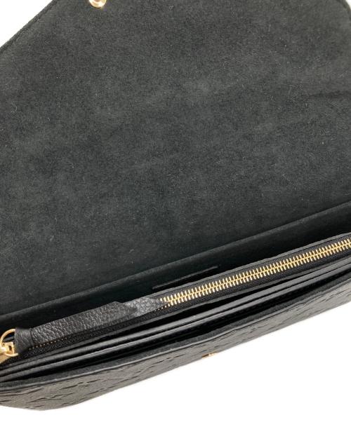 LOUIS VUITTON（ルイ ヴィトン）LOUIS VUITTON (ルイ ヴィトン) チェーンショルダーバッグ ブラックの古着・服飾アイテム