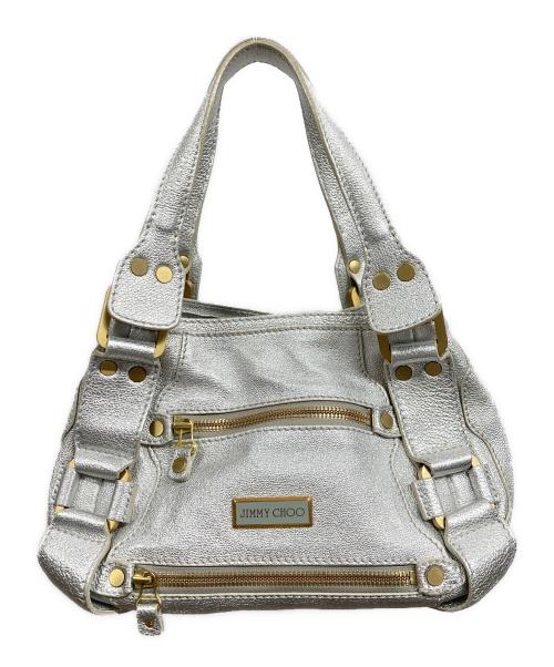JIMMY CHOO（ジミーチュウ）JIMMY CHOO (ジミーチュウ) マディバッグ シルバーの古着・服飾アイテム