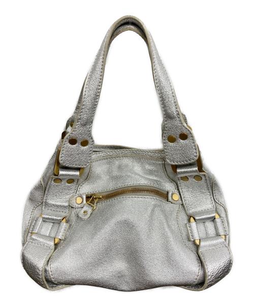 JIMMY CHOO（ジミーチュウ）JIMMY CHOO (ジミーチュウ) マディバッグ シルバーの古着・服飾アイテム