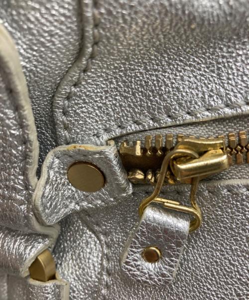 JIMMY CHOO（ジミーチュウ）JIMMY CHOO (ジミーチュウ) マディバッグ シルバーの古着・服飾アイテム
