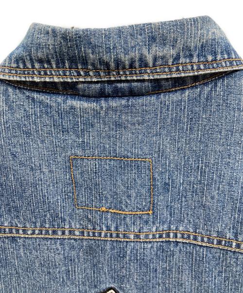 HARLEY-DAVIDSON（ハーレーダビッドソン）HARLEY-DAVIDSON (ハーレーダビッドソン) 中綿デニムジャケット ブルー サイズ:XLの古着・服飾アイテム
