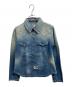 LEVI'S VINTAGE CLOTHING（リーバイス ビンテージ クロージング）の古着「ダメージ加工 デニムウェスタンシャツ」｜インディゴ