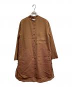 MAISON SPECIALメゾンスペシャル）の古着「シアーワンピース」｜ブラウン