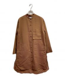 MAISON SPECIAL（メゾンスペシャル）の古着「シアーワンピース」｜ブラウン