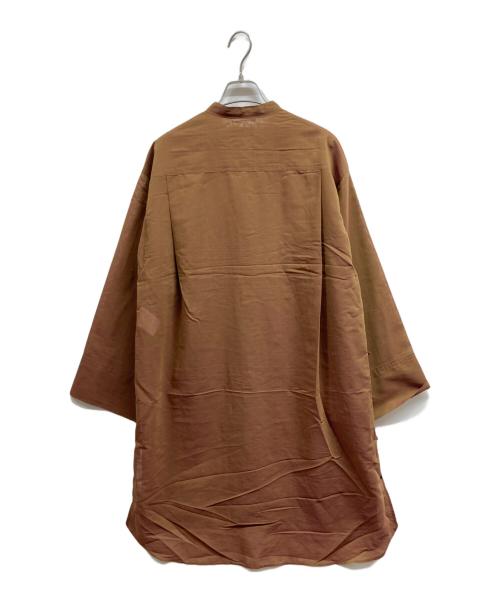 MAISON SPECIAL（メゾンスペシャル）MAISON SPECIAL (メゾンスペシャル) シアーワンピース ブラウン サイズ:FREEの古着・服飾アイテム