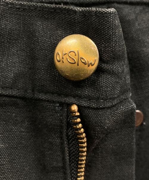 orSlow（オアスロウ）orSlow (オアスロウ) ダブルニーパンツ ブラック サイズ:XSの古着・服飾アイテム