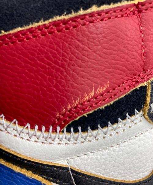 NIKE（ナイキ）NIKE (ナイキ) FRAGMENT DESIGN (フラグメントデザイン) Air Jordan 1 High OG NIKE UNION ブルー×レッド サイズ:26.5の古着・服飾アイテム