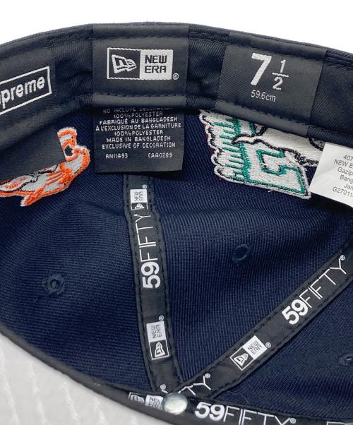 New Era（ニューエラ）New Era (ニューエラ) SUPREME (シュプリーム) 26SS Mascot S Logo New Era Black ネイビーの古着・服飾アイテム