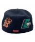 中古・古着 New Era (ニューエラ) SUPREME (シュプリーム) 26SS Mascot S Logo New Era Black ネイビー：9000円