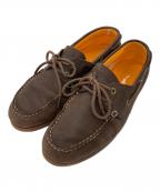 Timberlandティンバーランド）の古着「Cedar Bay 2 Eye Boat Shoe」｜ブラック