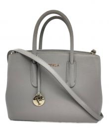 FURLA（フルラ）の古着「2WAYバッグ」｜グレー
