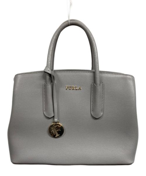 FURLA（フルラ）FURLA (フルラ) 2WAYバッグ グレーの古着・服飾アイテム