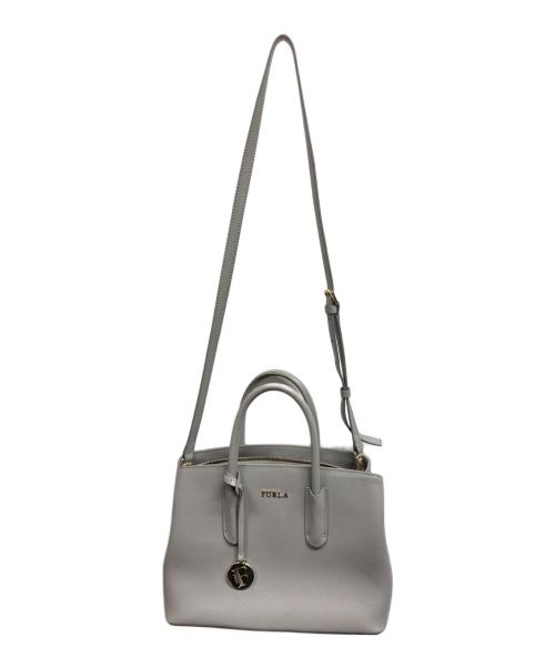 FURLA（フルラ）FURLA (フルラ) 2WAYバッグ グレーの古着・服飾アイテム