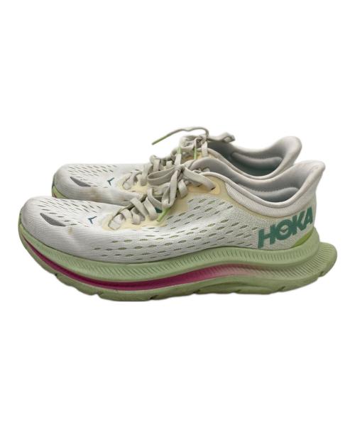 HOKA（ホカ）HOKA (ホカ) ローカットスニーカー グリーン サイズ:24の古着・服飾アイテム