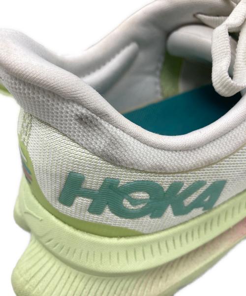 HOKA（ホカ）HOKA (ホカ) ローカットスニーカー グリーン サイズ:24の古着・服飾アイテム
