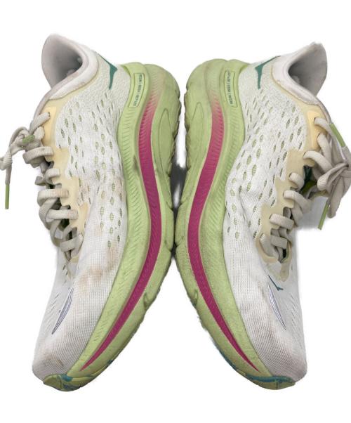 HOKA（ホカ）HOKA (ホカ) ローカットスニーカー グリーン サイズ:24の古着・服飾アイテム