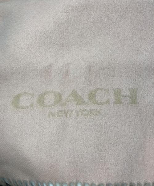 COACH（コーチ）COACH (コーチ) カシミヤ混マフラー/COACH ピンクの古着・服飾アイテム