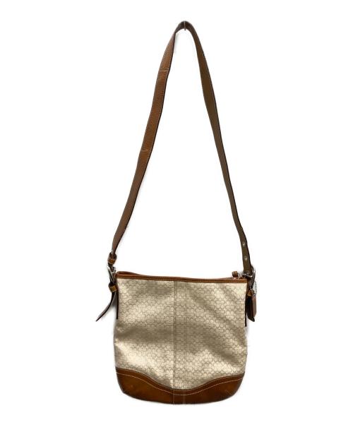 COACH（コーチ）COACH (コーチ) ショルダーバッグ ブラウンの古着・服飾アイテム