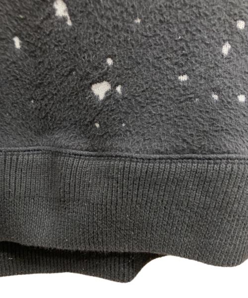 SABOTAGE（サボタージュ）SABOTAGE (サボタージュ) ダメージ加工スウェット ブラック サイズ:Sの古着・服飾アイテム