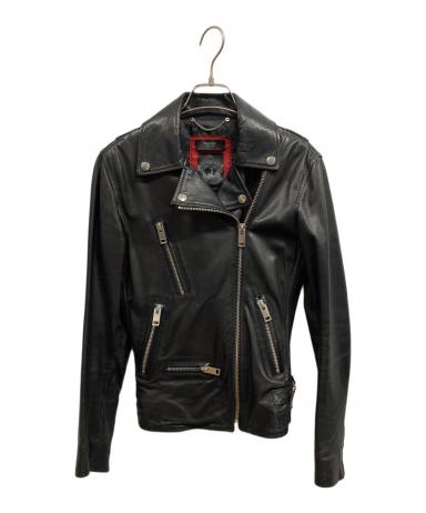 中古・古着通販】DIESEL (ディーゼル) ラムレザーライダースジャケット