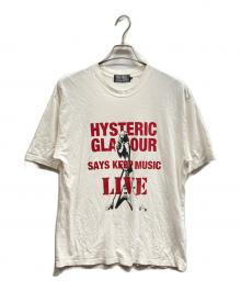 Hysteric Glamour（ヒステリックグラマー）の古着「プリントTシャツ」｜ホワイト