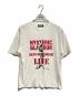 Hysteric Glamour（ヒステリックグラマー）の古着「プリントTシャツ」｜ホワイト