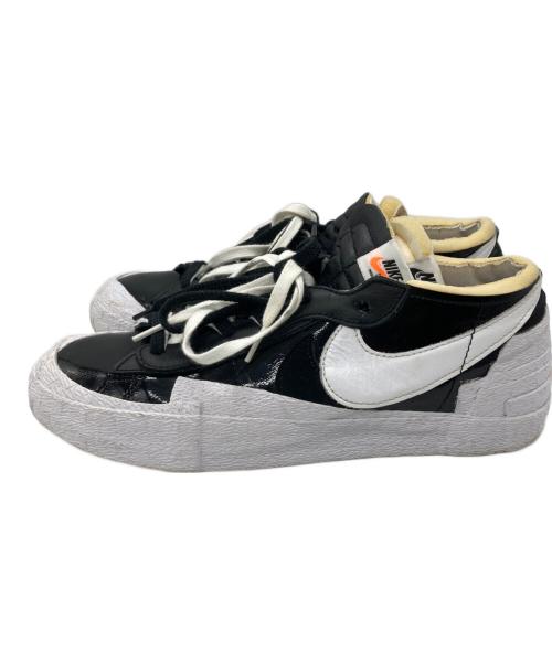 NIKE（ナイキ）NIKE (ナイキ) sacai (サカイ) BLAZER LOW ホワイト×ブラック サイズ:27の古着・服飾アイテム