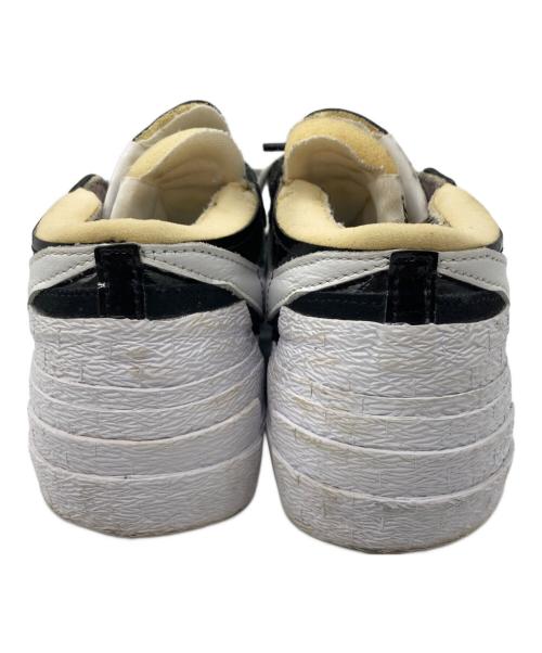 NIKE（ナイキ）NIKE (ナイキ) sacai (サカイ) BLAZER LOW ホワイト×ブラック サイズ:27の古着・服飾アイテム