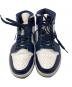 NIKE (ナイキ) ハイカットスニーカー ホワイト×ネイビー サイズ:26.5：6000円