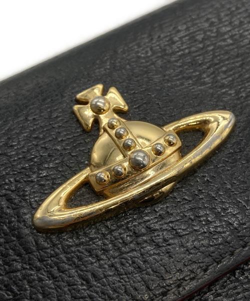 Vivienne Westwood（ヴィヴィアンウエストウッド）Vivienne Westwood (ヴィヴィアンウエストウッド) 3つ折り財布 ブラックの古着・服飾アイテム