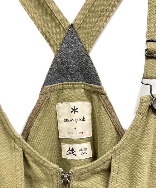 Snow peak（スノーピーク）snow peak (スノーピーク) TAKIBI Duck Vest ベージュ サイズ:Mの古着・服飾アイテム