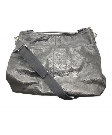 中古・古着通販】COACH (コーチ) ショルダーバッグ ブラック｜ブランド