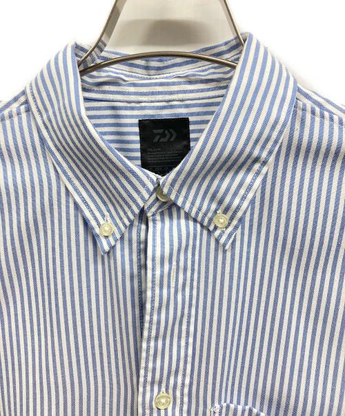 DAIWA PIER39（ダイワ ピア39）DAIWA PIER39 (ダイワ ピア39) TECH BUTTON DOWN SHIRTS L/S OXFORD ブルー サイズ:Sの古着・服飾アイテム