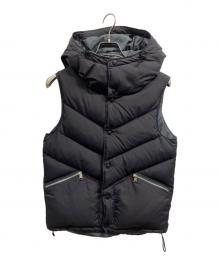 nonnative（ノンネイティブ）の古着「MOUNTAINEER HOODED DOWN VEST」｜ブラック