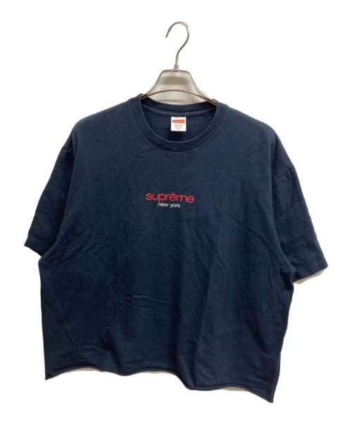 SUPREME（シュプリーム）Supreme (シュプリーム) classic logo  tee ネイビー サイズ:XLの古着・服飾アイテム