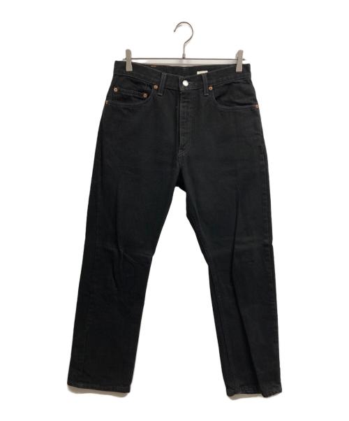 LEVI'S（リーバイス）LEVI'S (リーバイス) 505ブラック後染めデニムパンツ ブラック サイズ: 32×39の古着・服飾アイテム