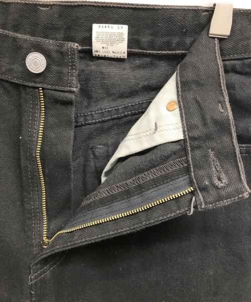 LEVI'S（リーバイス）LEVI'S (リーバイス) 505ブラック後染めデニムパンツ ブラック サイズ: 32×39の古着・服飾アイテム