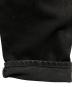 中古・古着 LEVI'S (リーバイス) 505ブラック後染めデニムパンツ ブラック サイズ: 32×39：6000円