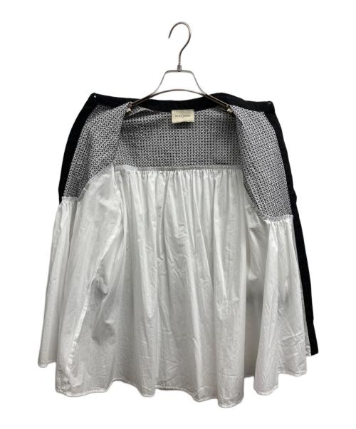 UNITED ARROWS（ユナイテッドアローズ）UNITED ARROWS (ユナイテッドアローズ) エンブロイダリー ショートスリーブ ブラウス ホワイト サイズ:FREEの古着・服飾アイテム