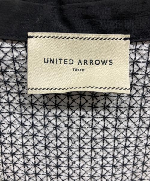 UNITED ARROWS（ユナイテッドアローズ）UNITED ARROWS (ユナイテッドアローズ) エンブロイダリー ショートスリーブ ブラウス ホワイト サイズ:FREEの古着・服飾アイテム