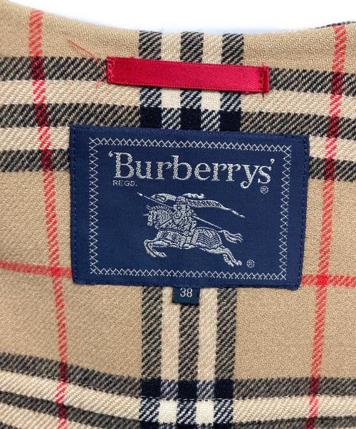 Burberry's（バーバリーズ）Burberry's (バーバリーズ) カシミヤ混ダッフルコート レッド サイズ:Mの古着・服飾アイテム
