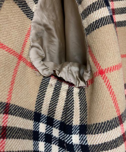 Burberry's（バーバリーズ）Burberry's (バーバリーズ) カシミヤ混ダッフルコート レッド サイズ:Mの古着・服飾アイテム