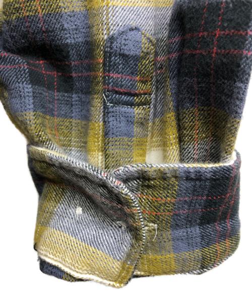 SUPREME（シュプリーム）SUPREME (シュプリーム) brushed plaid flannel shirt ブルー サイズ:Lの古着・服飾アイテム