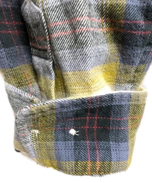 SUPREME（シュプリーム）SUPREME (シュプリーム) brushed plaid flannel shirt ブルー サイズ:Lの古着・服飾アイテム