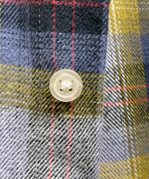 SUPREME（シュプリーム）SUPREME (シュプリーム) brushed plaid flannel shirt ブルー サイズ:Lの古着・服飾アイテム